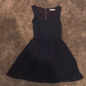 Navy blue dress